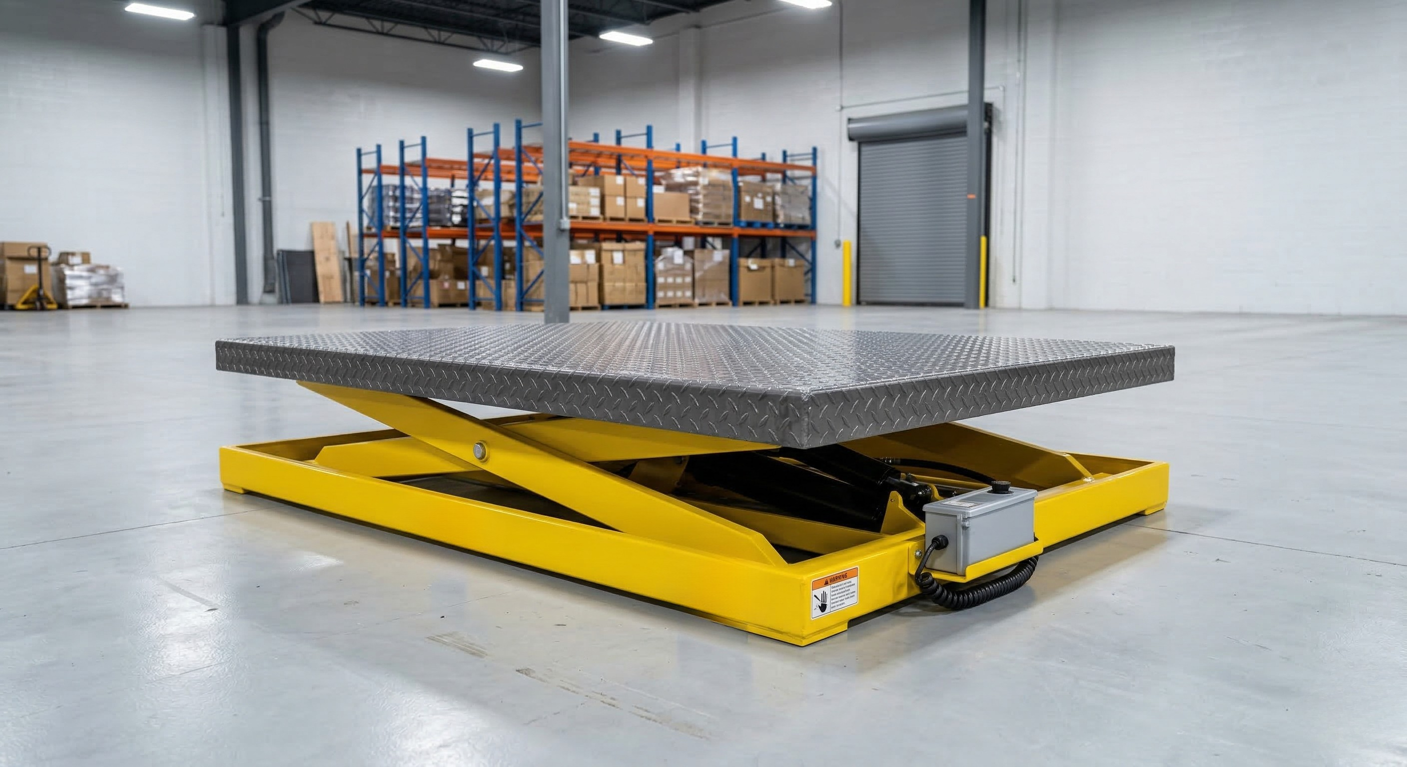 Lift Tables available from Indy Pallet Racking in Indianapolis IN